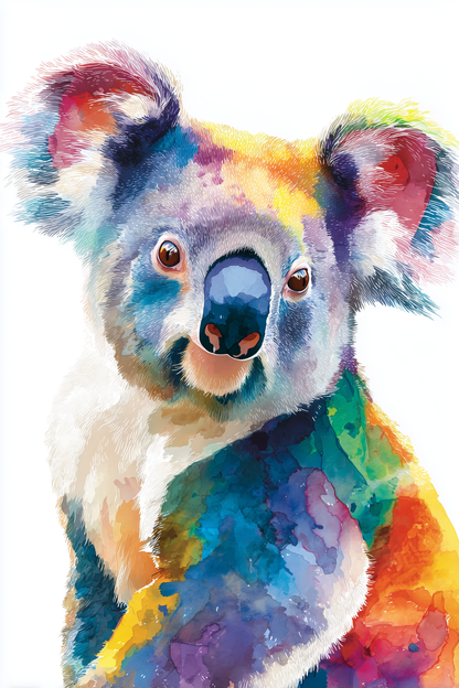 Colorful Koala