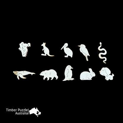 Kangaroo Puzzle